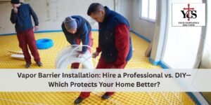 Read more about the article Vapor Barrier Installation: Hire a Professional vs. DIY—Which Protects Your Home Better?