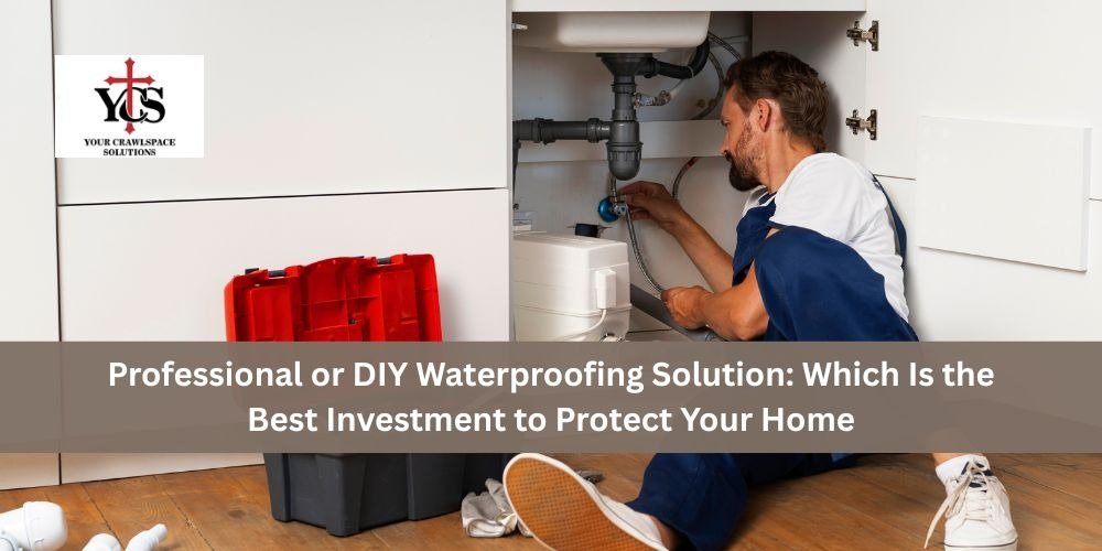 You are currently viewing Professional or DIY Waterproofing Solution: Which Is the Best Investment to Protect Your Home
